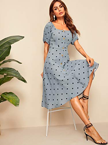 Blue Dress For Women - Image 4