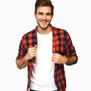 Red & Black Check Shirt